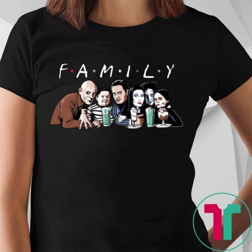 Halloween Emily Addams Family Friends Tv Show Tee Shirt