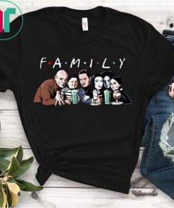 Halloween Emily Addams Family Friends Tv Show Tee Shirt