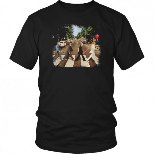 Freddy Krueger Michael Myers Jason Voorhees Abbey Road Gift T-Shirt