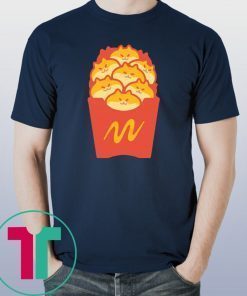 Original Friendch Fries Mcdonalds Cat T-Shirt