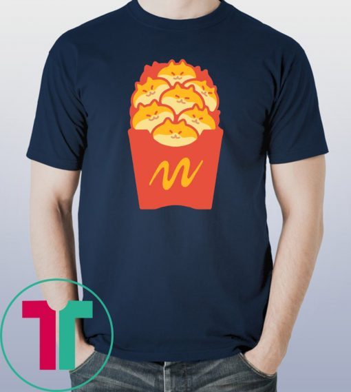 Original Friendch Fries Mcdonalds Cat T-Shirt