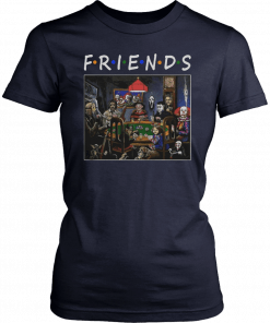 Friends Horror Halloween playing card 2019 T-Shirt