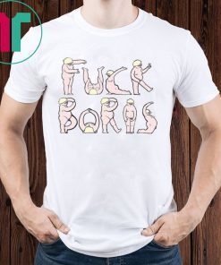 Fuck Boris Slowthai Tee Shirt Font and Back