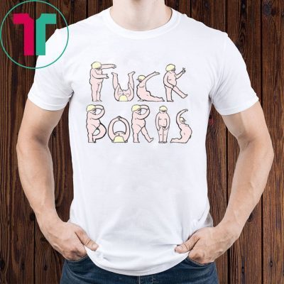 Fuck Boris Slowthai Tee Shirt Font and Back