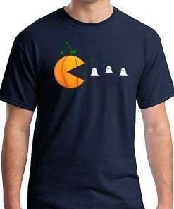 Funny Halloween For Women Kids Men Pumpkin Ghosts T-Shirt