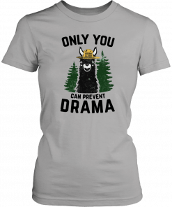 Grama llama only you can prevent drama Unisex T-Shirt