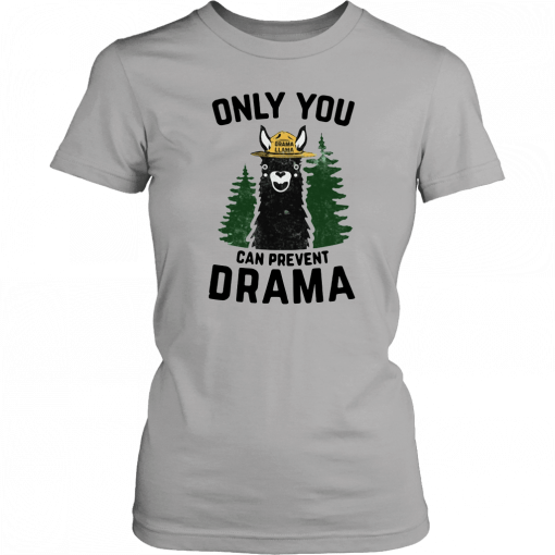 Grama llama only you can prevent drama Unisex T-Shirt