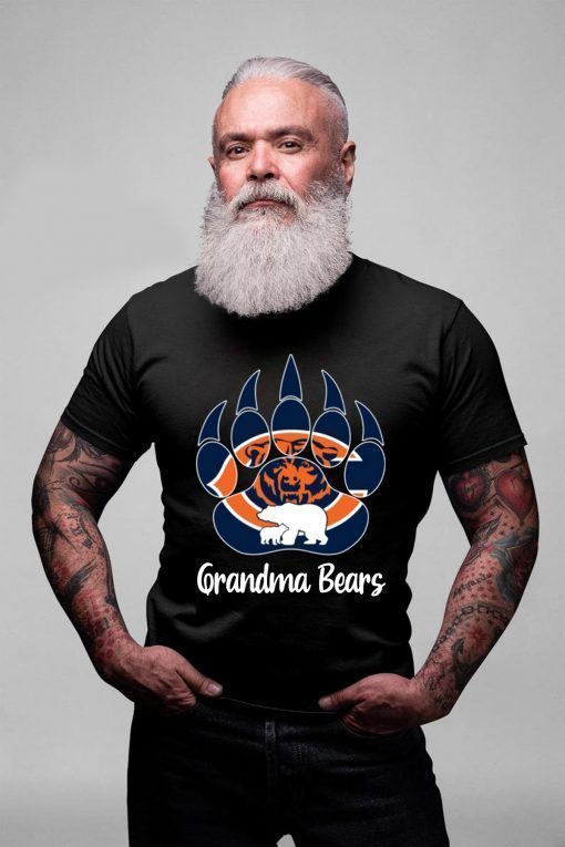 Grandma Bears Cool Gift For Fans Chicago Bears 2019 T-Shirt