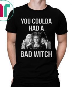 Halloween You coulda had a bad witch 2019 shirt