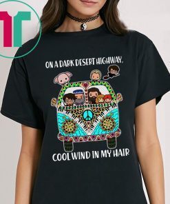 Harry Potter On A Dark Desert Highway Feel Cool Wind In My Hair T-Shirts