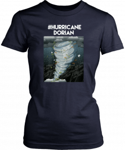 Hashtag Hurricane Dorian tshirt Bahamas Hurricane Dorian 2019 T-Shirt