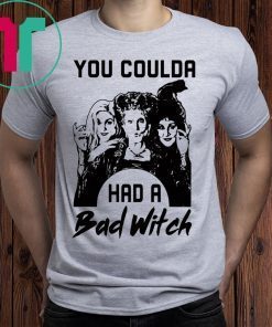 Halloween Hocus Pocus You Coulda had a Bad Witch T-Shirt