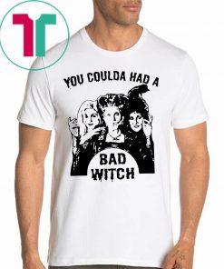 Hocus Pocus you coulda had a bad witch tee shirt