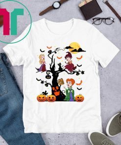 Hocus Tree Three Witches Pocus Tee Shirt