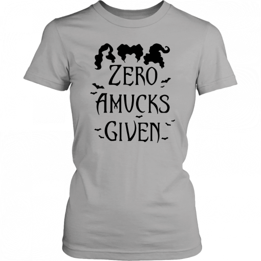 Hocus pocus zero amucks given T-Shirt