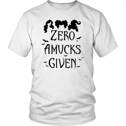 Hocus pocus zero amucks given T-Shirt