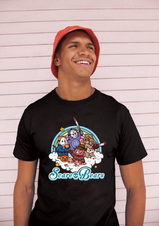 Horror Characters Scare Bears 2019 T-Shirt