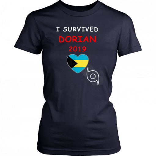 Buy I Survived Hurricane Dorian 2019 Bahamas Tee Shirt