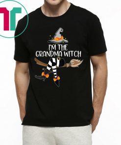 Im the Grandma Witch T-Shirt Halloween Matching Group Costume Tee