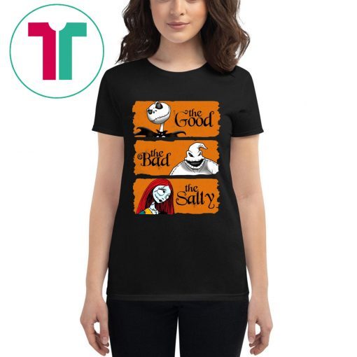 JACK SKELLINGTON THE GOOD OOGIE BOOGIE THE BAD THE SALLY T-SHIRTS