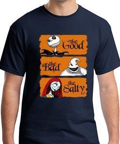 JACK SKELLINGTON THE GOOD OOGIE BOOGIE THE BAD THE SALLY T-SHIRTS