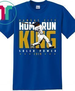 KANSAS CITY HOME RUN KING T-SHIRT FOR MENS WOMENS KIDS