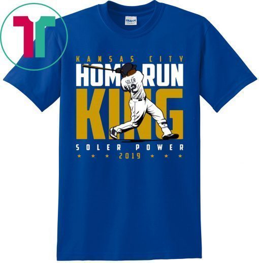 KANSAS CITY HOME RUN KING T-SHIRT FOR MENS WOMENS KIDS