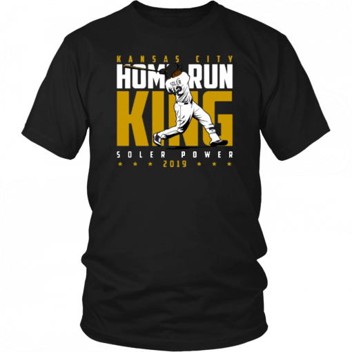 KANSAS CITY HOME RUN KING 2019 T-SHIRT