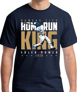 Kansas City Home Run King Soler Power T-Shirts for Mens Womens Kids