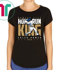 Kansas City Home Run King Soler Power T-Shirts for Mens Womens Kids