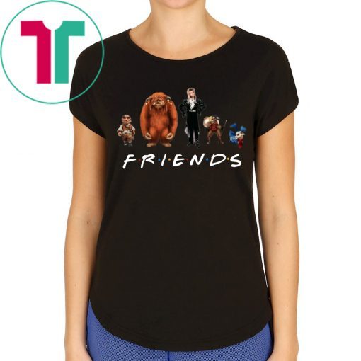 Halloween Labyrinth Characters Friends Tee Shirt