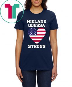Flag Midland Odessa Strong Tee Shirt