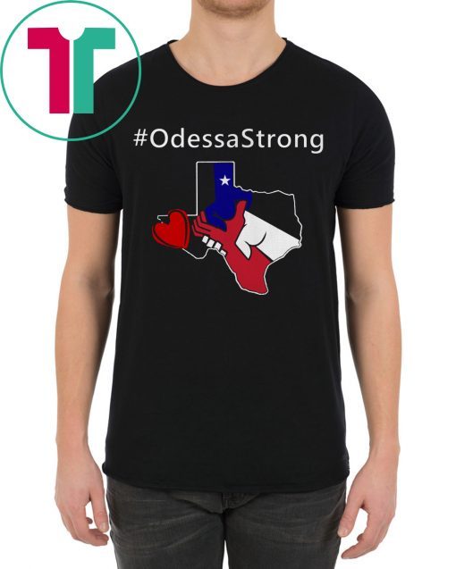 Midland Strong Pray Support Victims Love Tee Shirt