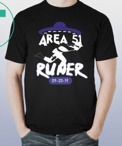 NARUTO ALIEN AREA 51 RUNNERS TEE SHIRT