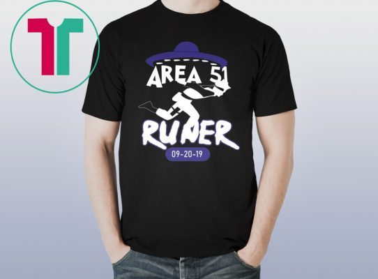 NARUTO ALIEN AREA 51 RUNNERS TEE SHIRT