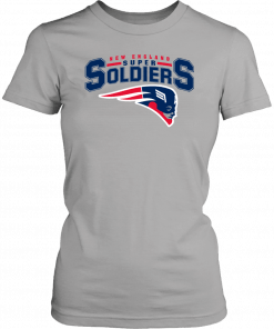 NEW ENGLAND SUPER SOLDIERS SHIRT NEW ENGLAND PATRIOTS - CAPTAIN AMERICA T-SHIRT