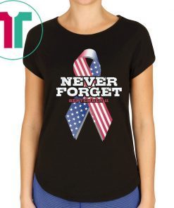 Never Forget September 9 11 Memorial Ribbon Patriot Day T-Shirt