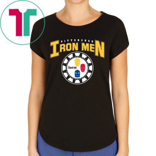 IRONMAN SHIRT PITTSBURGH IRON MEN SHIRT Pittsburgh Steelers Tee