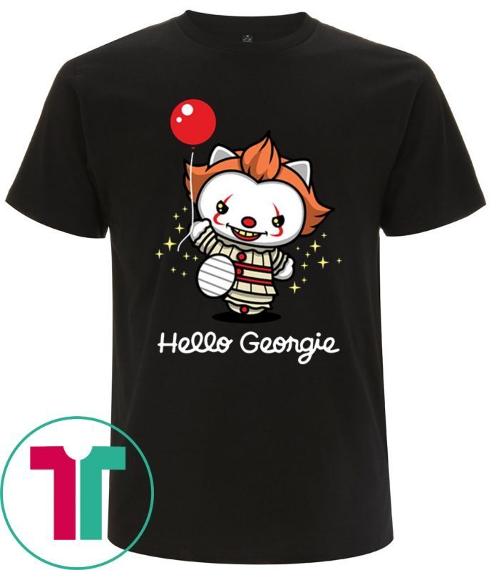 Halloween Pennywise Kitty Hello Georgie T-Shirt