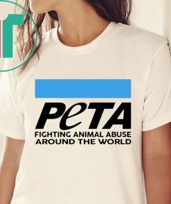 Peta Fighting Animal Abuse Around The World Tee Shirt