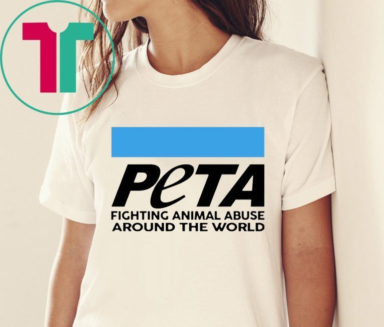 Peta Fighting Animal Abuse Around The World Tee Shirt