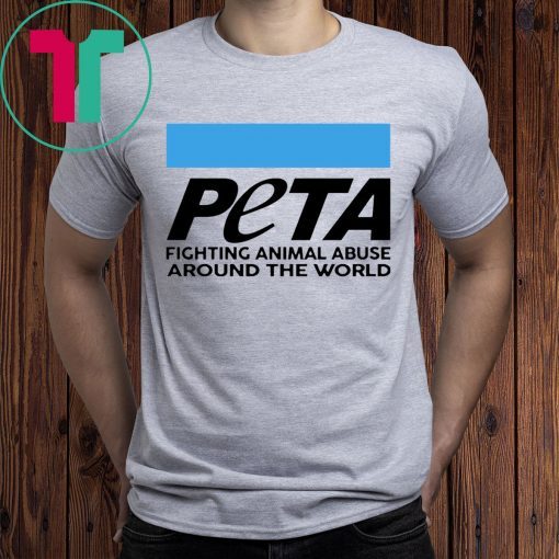 Peta Fighting Animal Abuse Around The World Tee Shirt