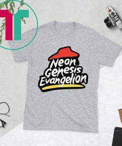 Pizza Neon genesis evangelion tee shirt