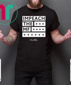 Rashida Impeach The MF Black Tee Shirt