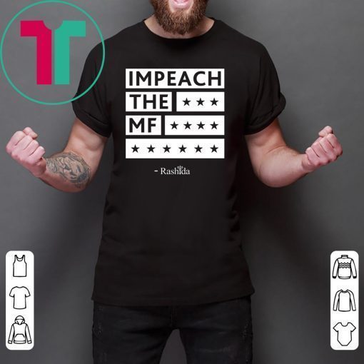 Rashida Impeach The MF Black Tee Shirt