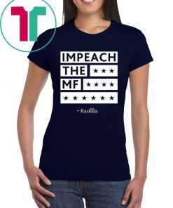 Rashida Impeach The MF Black Tee Shirt