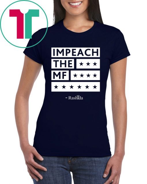 Rashida Impeach The MF Black Tee Shirt