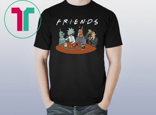 Rick Sanchez FRIENDS Drinking Buddies T-Shirt