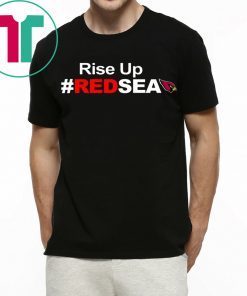 Rise Up Red Sea T-Shirt for Mens Womens