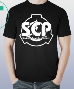 SCP SECURE CONTAIN PROTECT T-SHIRTS